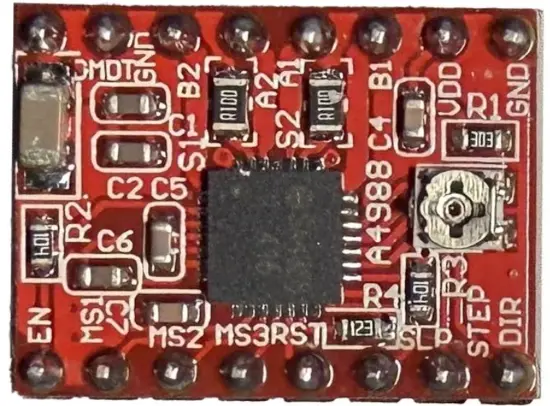 A4988 pinout diagram