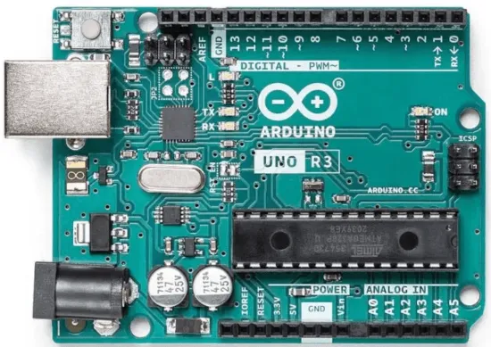 Arduino Uno R3 pinout diagram