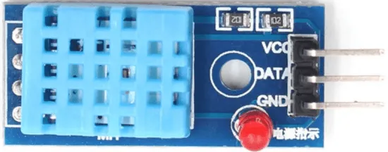 DHT11 pinout diagram