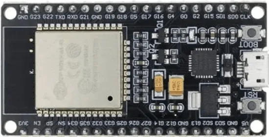 ESP32-WROOM-32 pinout diagram