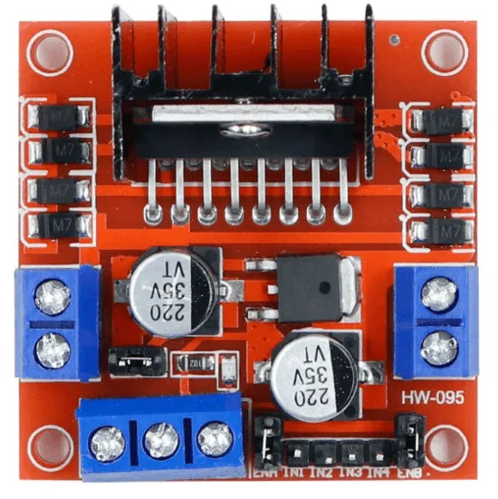 L298N pinout diagram