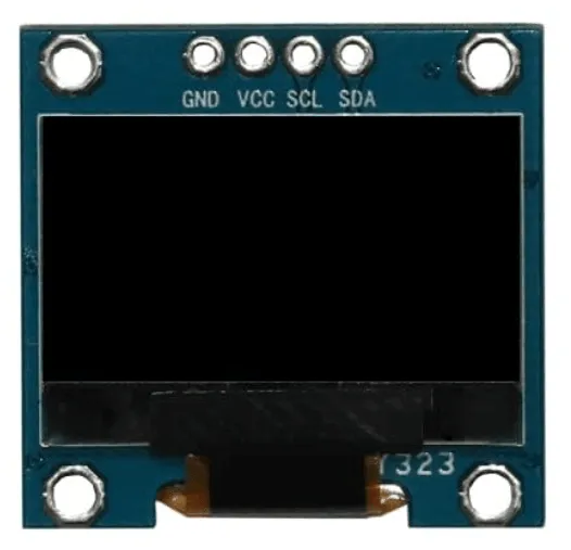SSD1306 OLED (128x64) pinout diagram